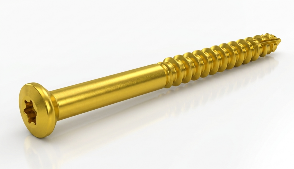 PARTIALLY THREADED CORTICAL SCREW