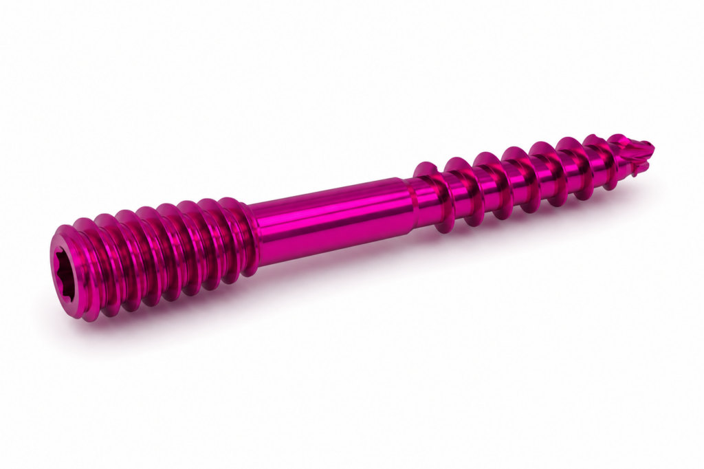 CANNULATED COMPRESSION SCREW WITH DUAL THREAD AND DIFFERENT PROXIMAL AND DISTAL PITCH