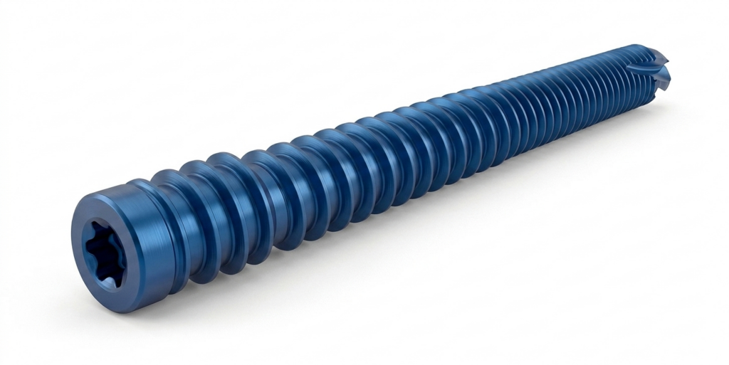 HEADLESS CANNULATED COMPRESSION SCREW WITH VARIABLE-PITCH THREAD